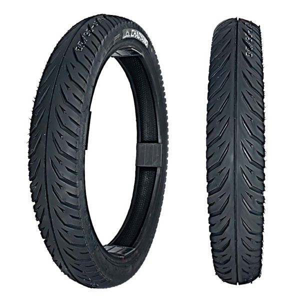 LLANTA [H-909] DEL/ POST 4PR TL 80/90-17 44P STREET