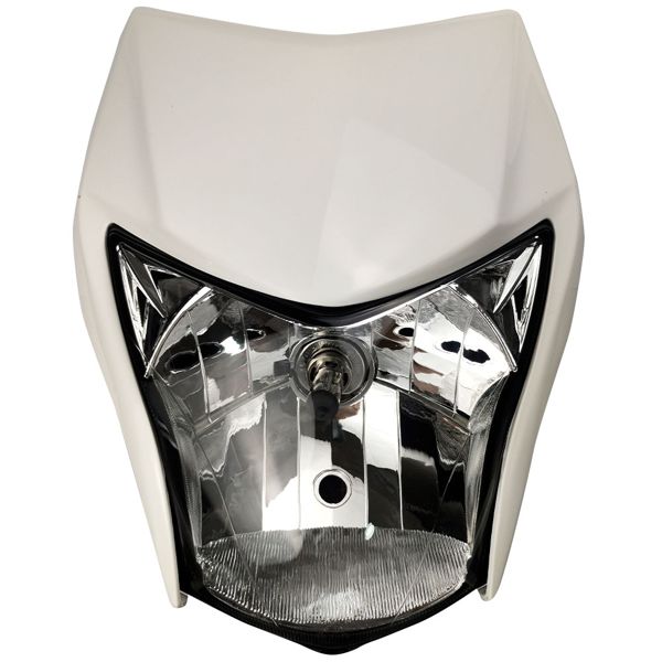 MASCARA C/FARO DELANT XR150L - BLANCO