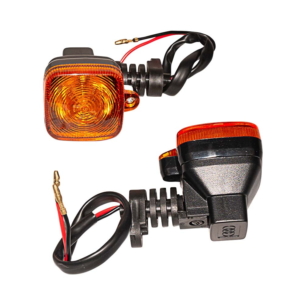 FARO DIRECCIONAL UNIVERSAL AMBAR MINI CUADRADO