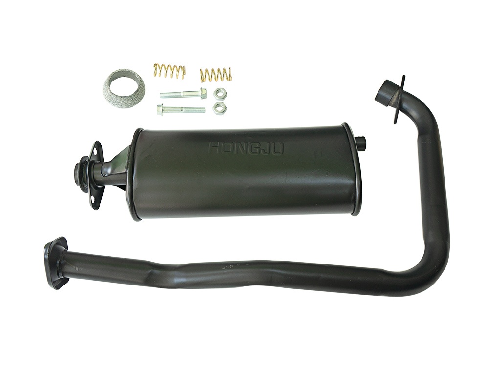 TUBO DE ESCAPE CORTO C/EMPAQUE Y ABRAZADERA FURGON