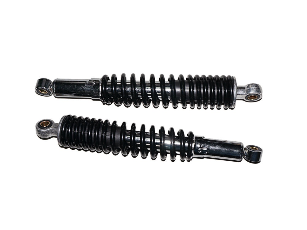 AMORTIGUADOR POST. GL125 EXT:38.5 CM - INT:35.5 CM 16 VUELTAS 8MM