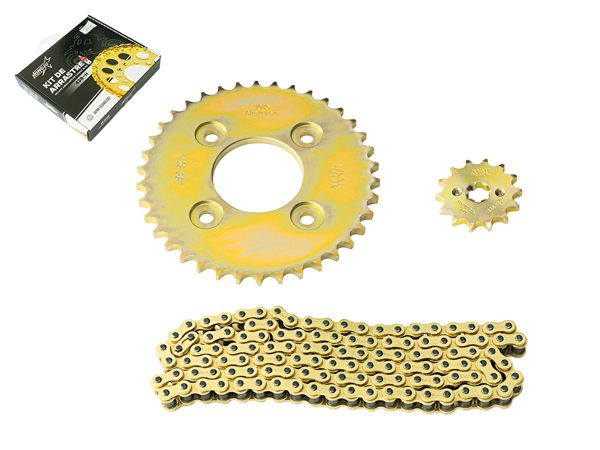 KIT ARRASTRE DORADA 38T-14T-428H-118L WAVE 110S