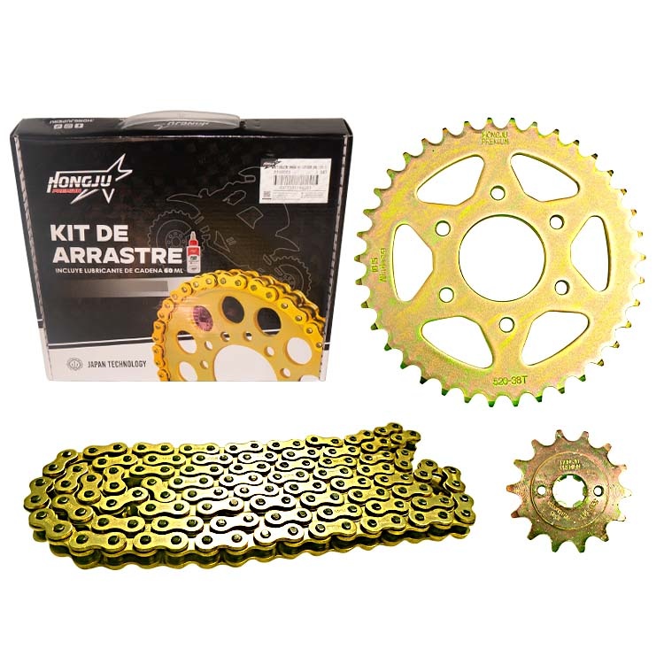 KIT ARRASTRE DORADA 38T-14T-520H-120L NS200