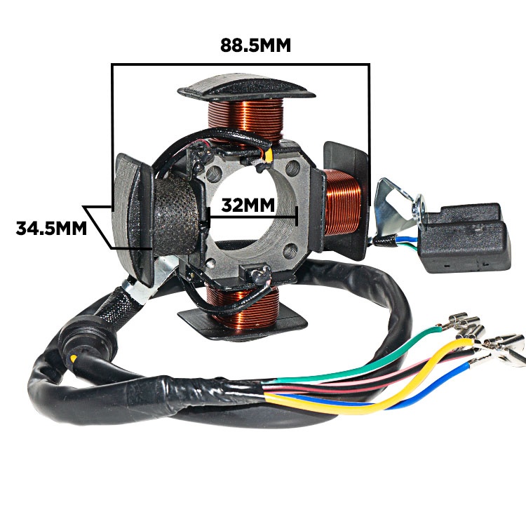 ALTERNADOR CGL 4P-3H (D:88.5-H:32MM-A:35.5). CHINA