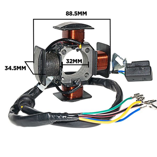 ALTERNADOR CGL 4P-3H (D:88.5-H:32MM-A:35.5). CHINA