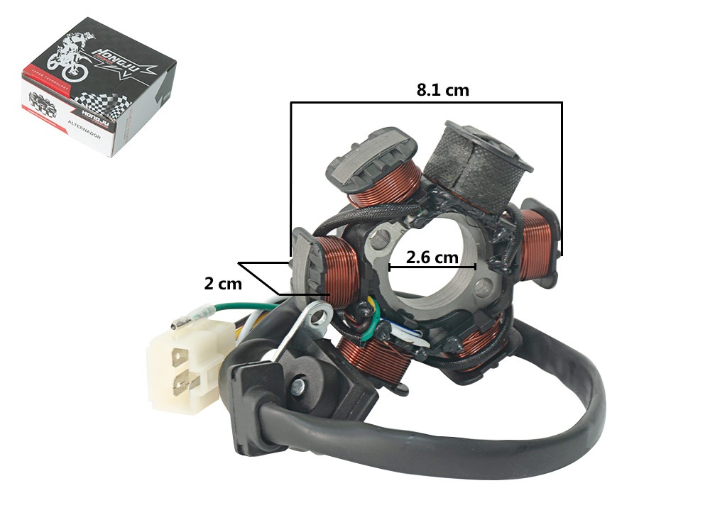 ALTERNADOR C110 - 6P 2H