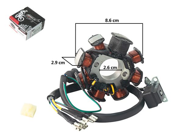 ALTERNADOR PREMIUN CB200 8P