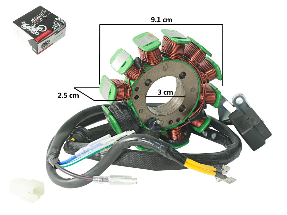 ALTERNADOR PREMIUN CARGUERO 11P 3H/CG200