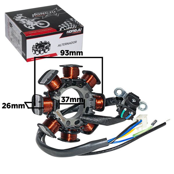 ALTERNADOR PREMIUN XTZ/YBR125 8P