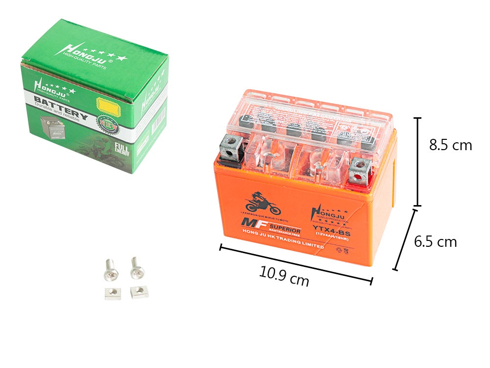 BATERIA GEL NARANJA YTX4L-BS