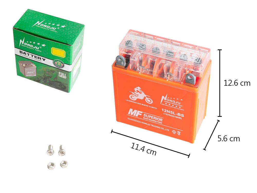 BATERIA GEL NARANJA 12N5L-BS