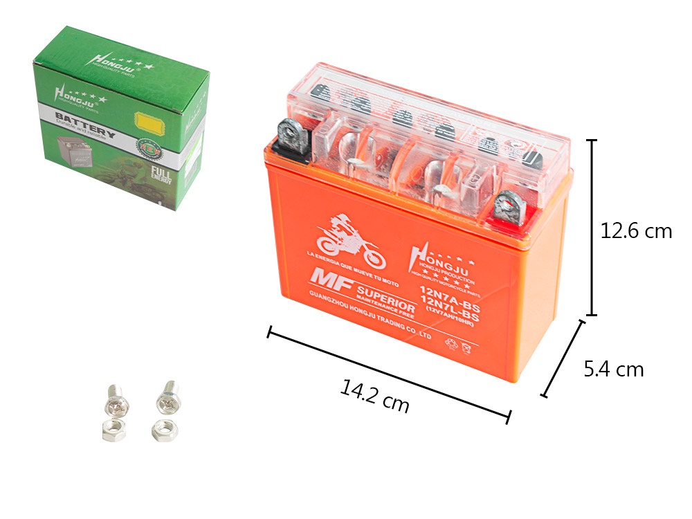 BATERIA GEL NARANJA 12N7L-BS