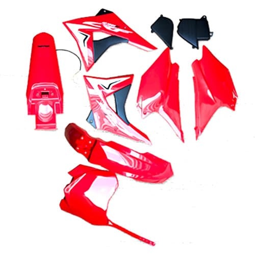 KIT PLASTICO ROJO CRF230-2019