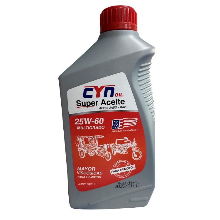 ACEITE MULTIGRADO MINERAL 25W-60 CYN