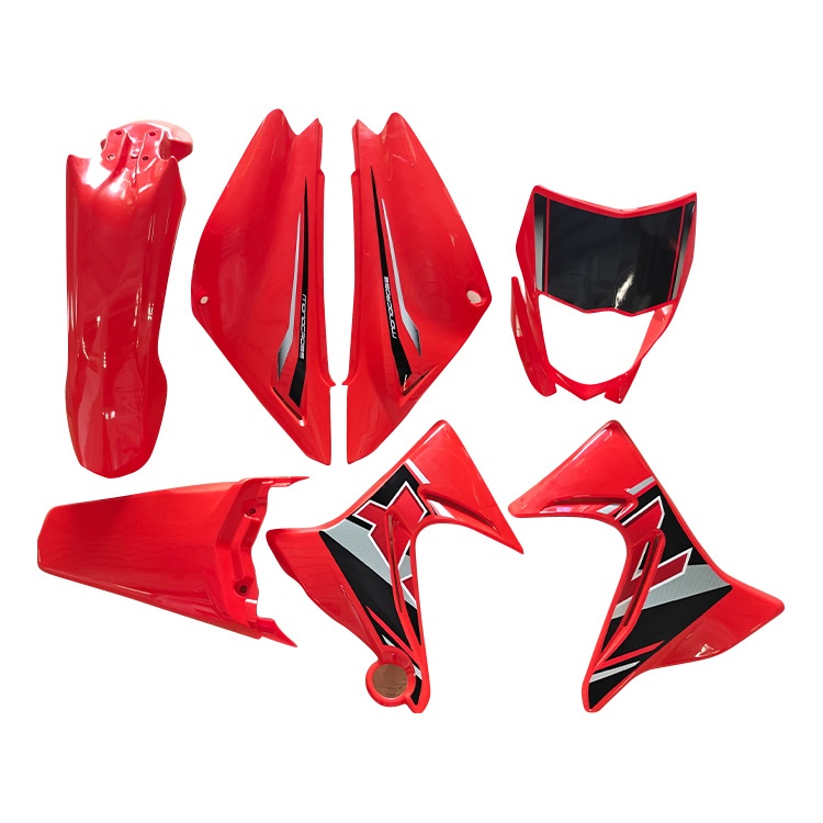 KIT PLASTICO ROJO XTZ125 -2024