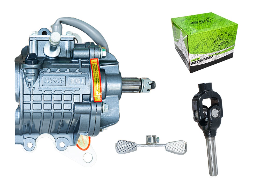 CAJA RETROCESO 2000CC/20MM GRIS OSCURO CARGUERO