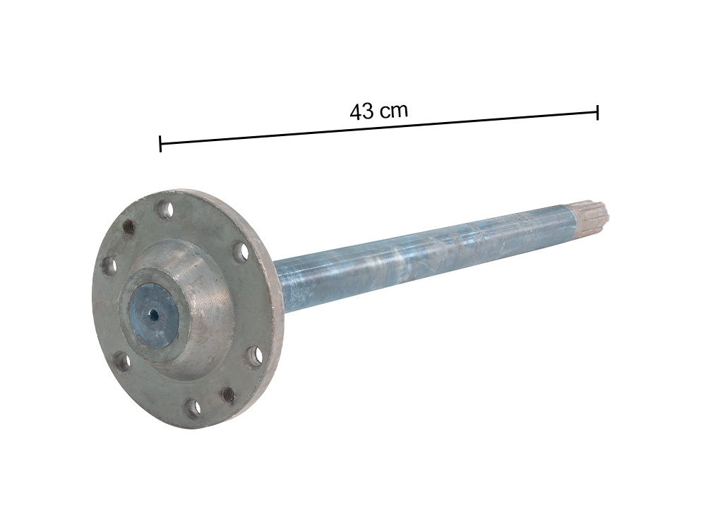 EJE CORONA IZQUIERDO 43CM 220 5P