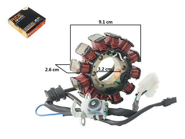 ALTERNADOR YAMAHA FZ 2.0 (12 PIÑAS)